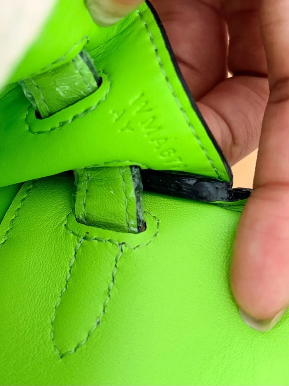 Limited Edition Kiwi Lichen NEON GREEN SWIFT Candy Kelly 25 Retourné PHW